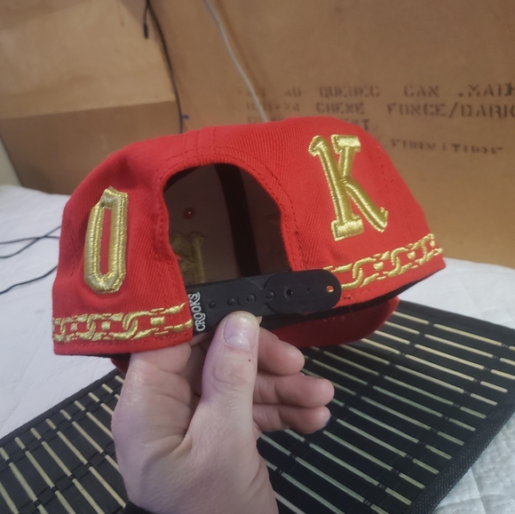 Crooks n castle red baseball hat - Picture 4 of 4